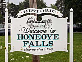 Welcome to Historic Honeoye Falls